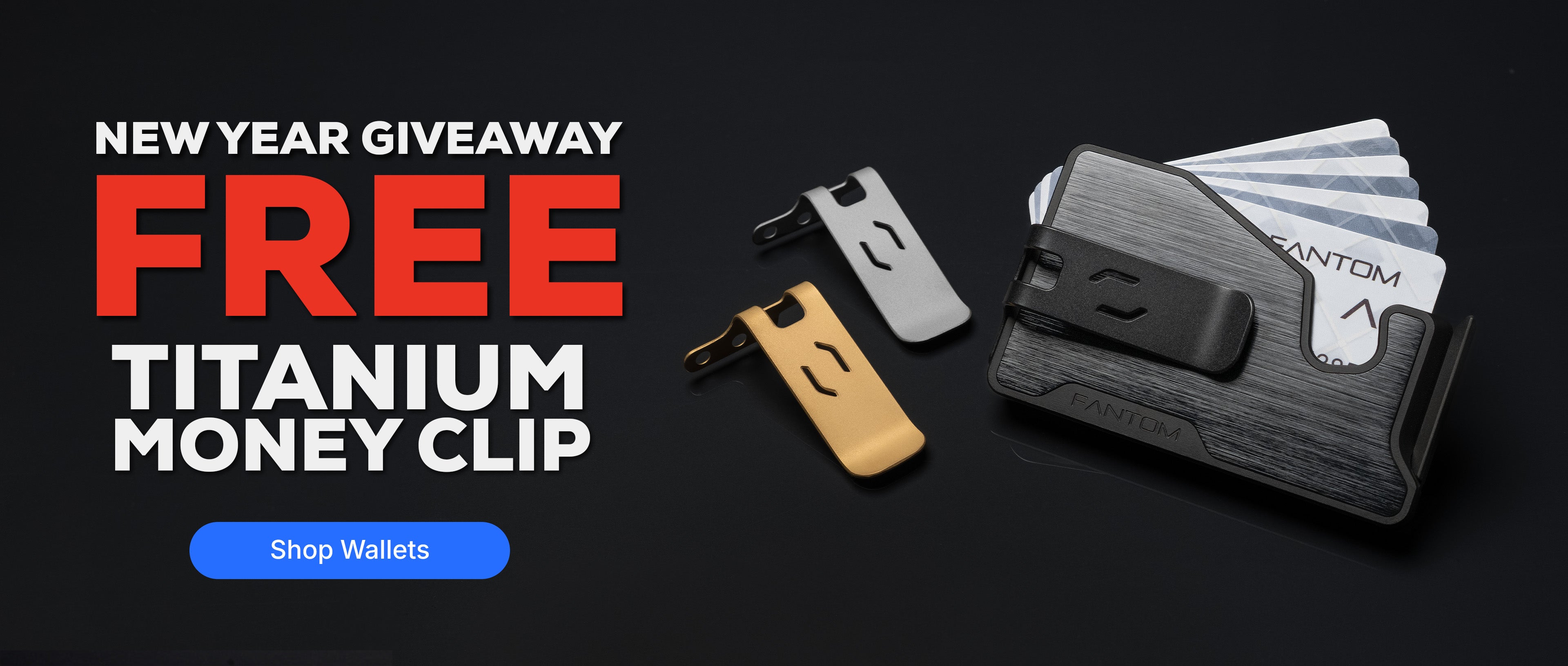 Fantom Wallet | Quick Access Minimalist Card-Fanning Slim Wallet