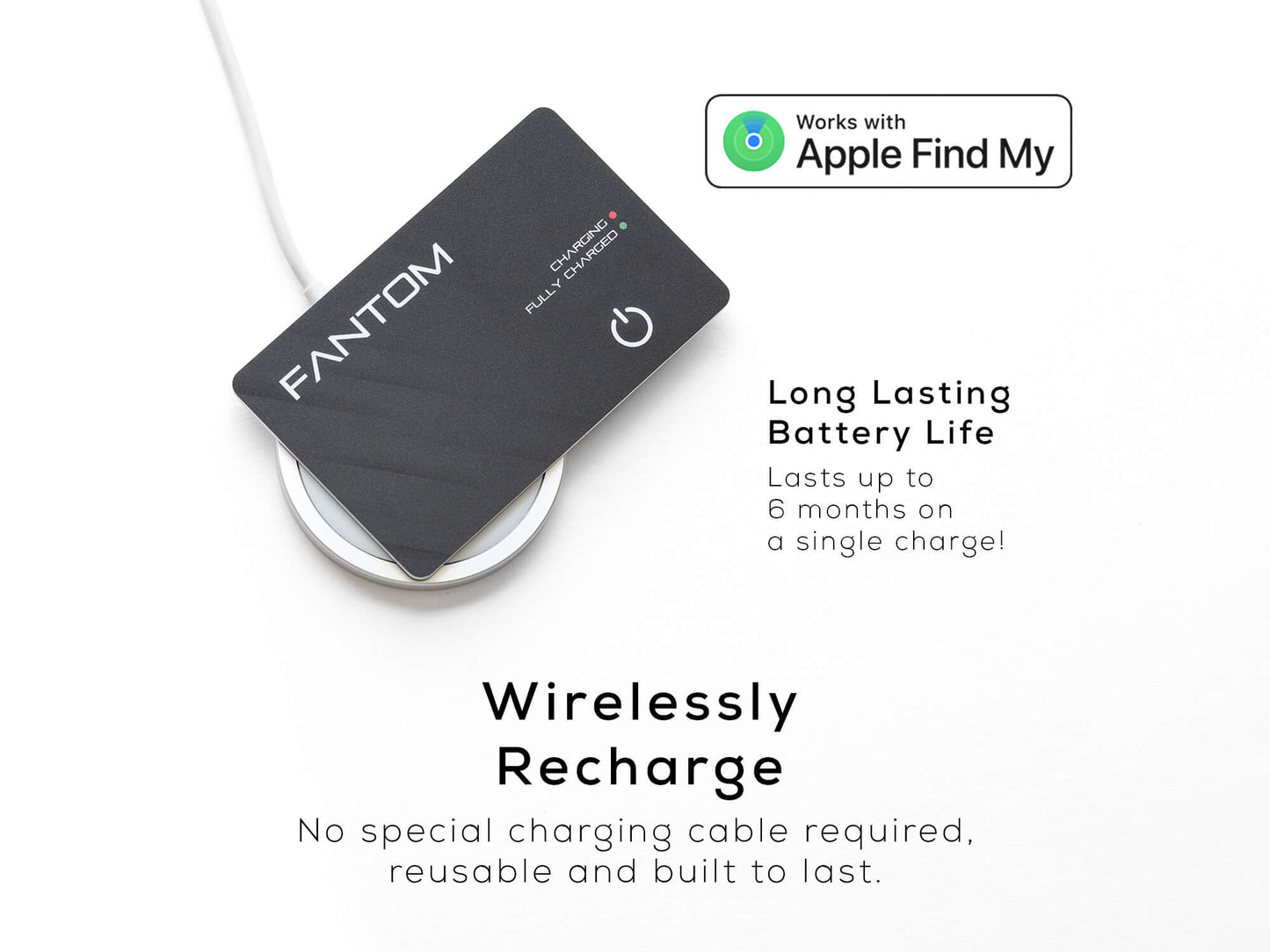 Rechargeable Tracker Card