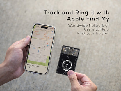 Rechargeable Tracker Card